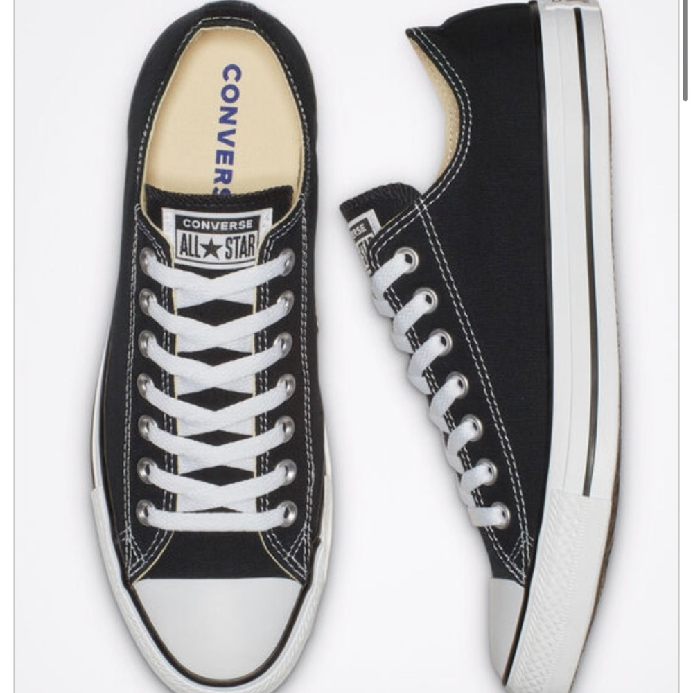 Converse All Star Low Sneakers Shoes sz 11.5 Black